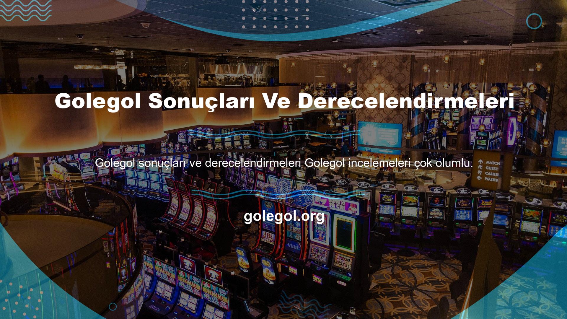 Golegol çevrimiçi casinosunun hevesli oyuncular için bağlantı kurmak ve oynamak için çok rahat bir yer sunduğunu söylemeliyim