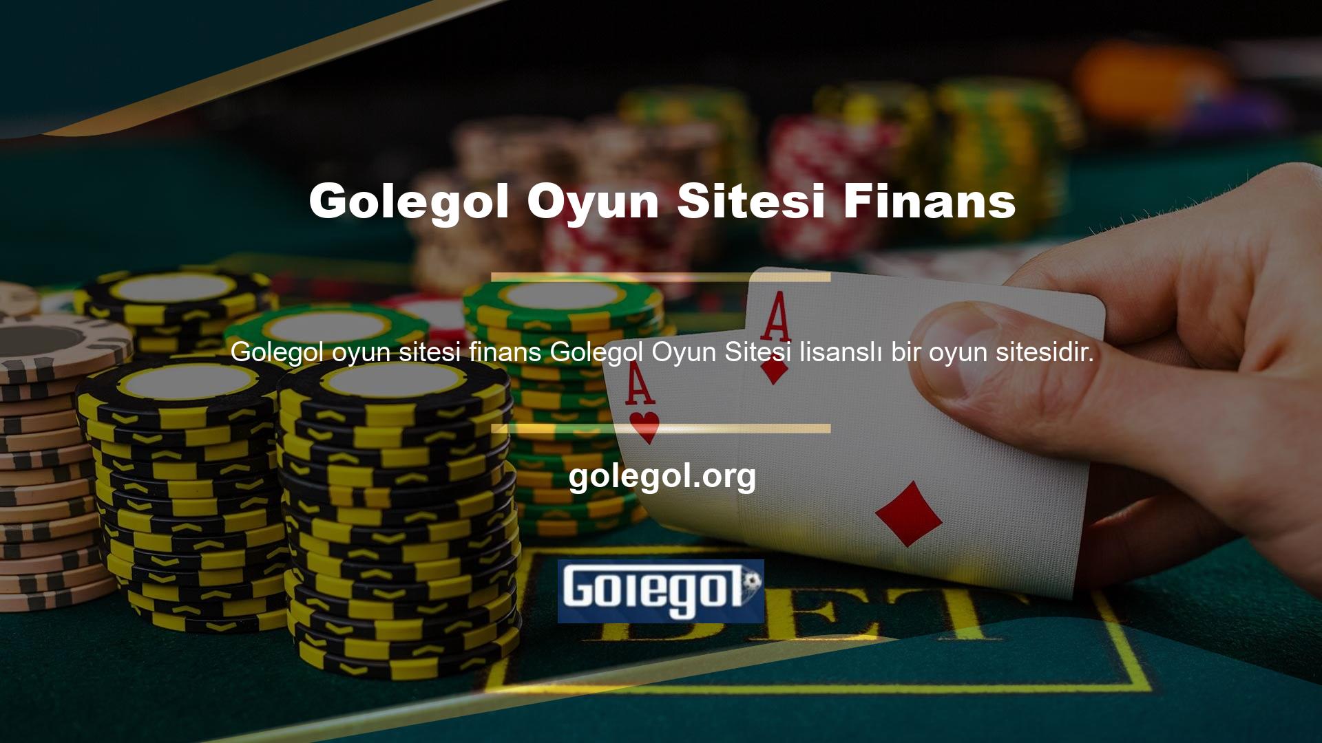 Golegol tüm oyunlarınızı en güvenilir şekilde oynamanızı sağlar