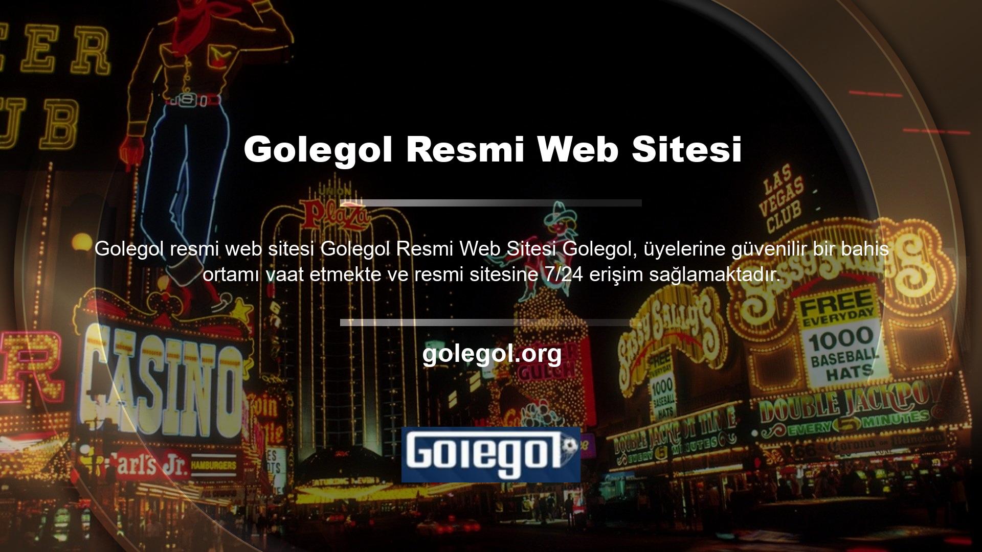 Golegol resmi sitesinde yer alan verilere erişilirken sitenin sosyal medya hesapları kullanılabilir