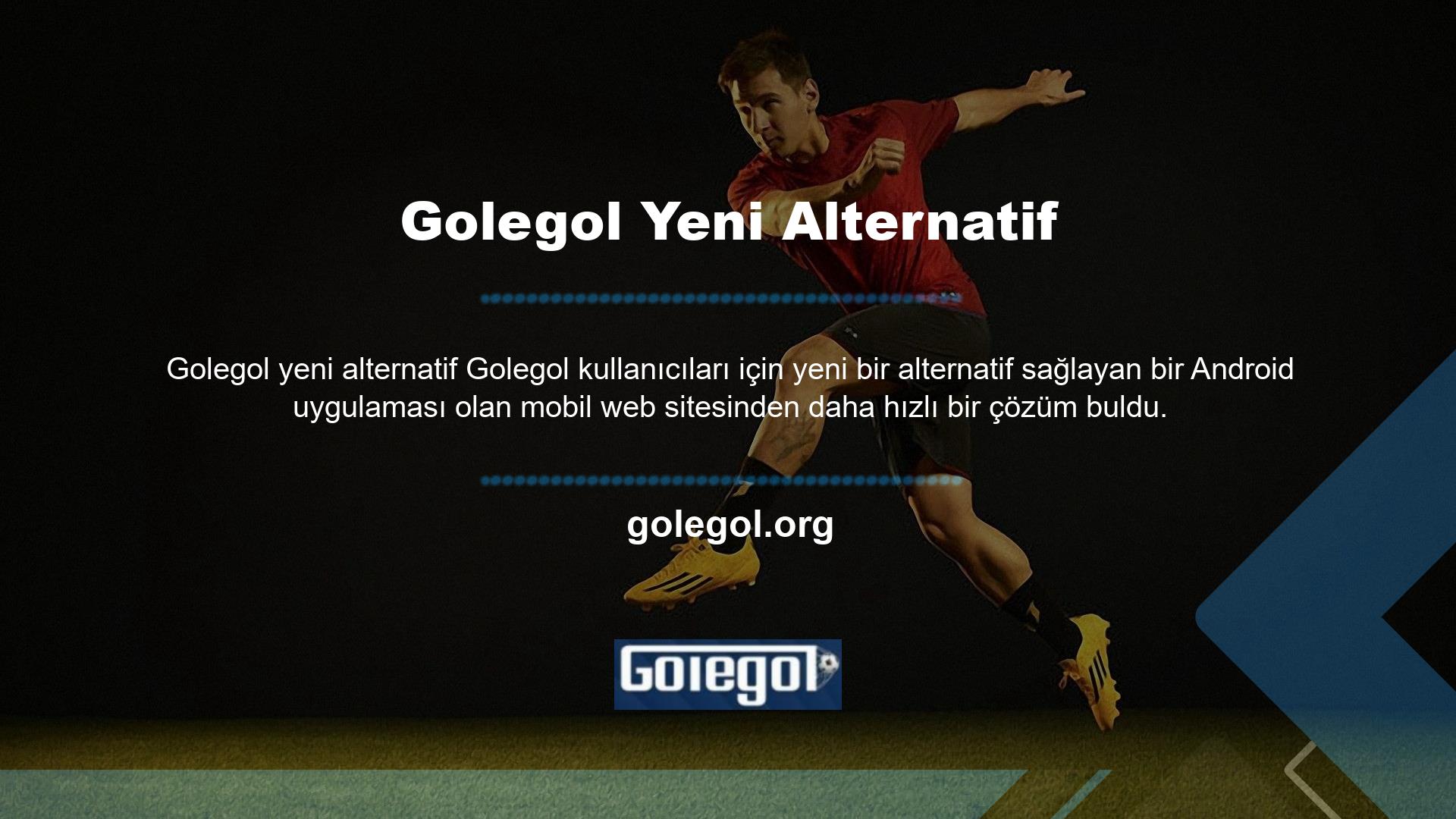 Günümüzde çoğu bahis sitesinin uygulamaları var, ancak Golegol benzersiz bir yaklaşım alıyor ve bir yaklaşımı yok